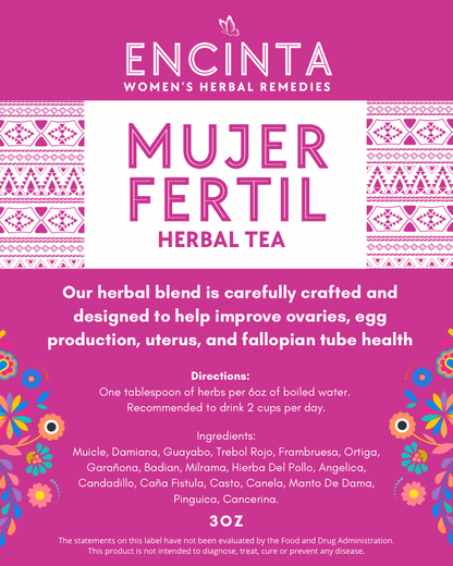 Mujer Fertil Herbal Tea